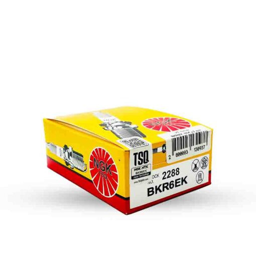 شمع دو پلاتین NGK-TSQ با کدفنی BKR6EK بسته 4 عددی