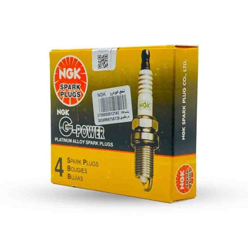شمع سوزنی پایه کوتاه NGK کدفنی BKR6EGP بسته 4 عددی