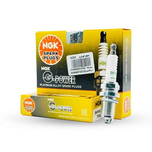 شمع سوزنی پایه کوتاه NGK کدفنی BKR6EGP بسته 4 عددی