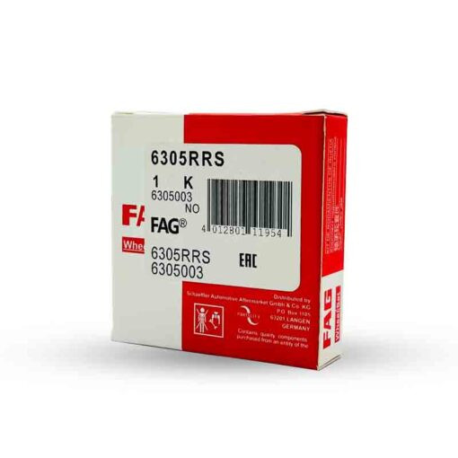 بلبرینگ بزرگ گیربکس FAG کدفنی 6305RRS مناسب برای 206