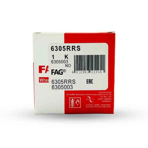 بلبرینگ بزرگ گیربکس FAG کدفنی 6305RRS مناسب برای 206