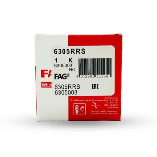 بلبرینگ بزرگ گیربکس FAG کدفنی 6305RRS مناسب برای 206