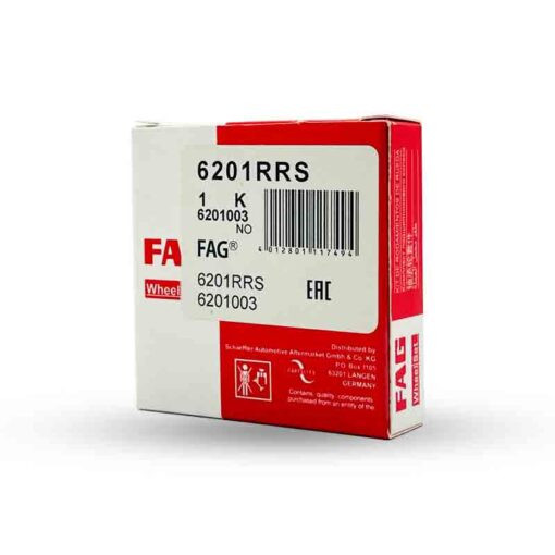 بلبرینگ FAG کدفنی 6201RRS مناسب برای دینام پیکان