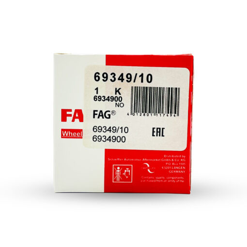 بلبرینگ چرخ جلو FAG کدفنی 69349 مناسب برای پراید قدیم