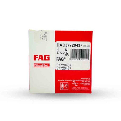 بلبرینگ چرخ جلو FAG کد DAC37720437 مناسب برای L90 ABS