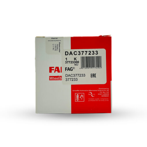 بلبرینگ چرخ جلو FAG کدفنی DAC377233 مناسب برای 206