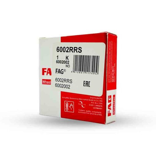 بلبرینگ دینام FAG کد فنی 6002 RRS مناسب برای پراید