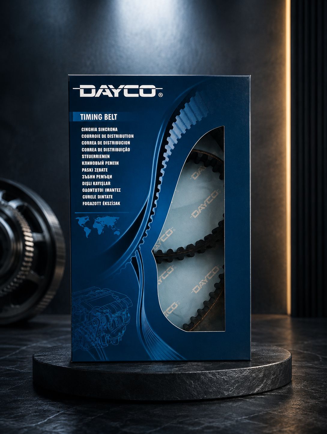تسمه تایم DAYCO با کد فنی 114RP+170H مناسب برای پژو 405